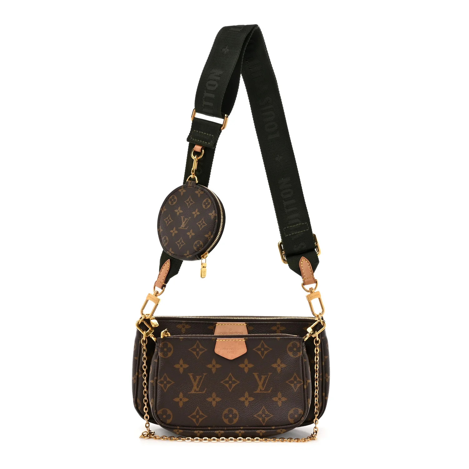 Monogram Multi Pochette Accessories Kaki | FASHIONPHILE (US)