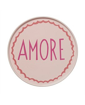 David Jones In The Roundhouse Amore Plate in Pink, Size 25 | David Jones (Australia & New Zealand)