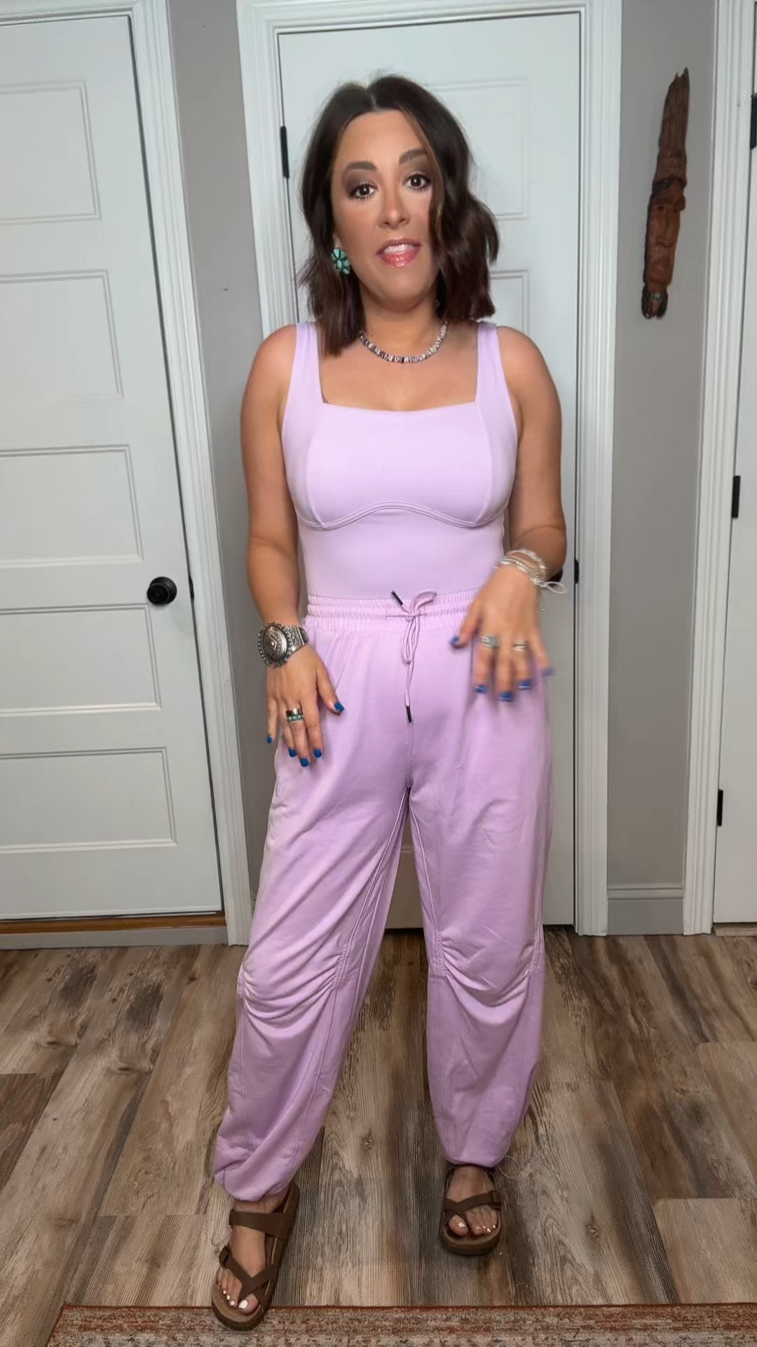 Amazon free people look alike TRYON haul jumpsuit in lavender perfect for spring or summer. In a medium. Would be great for travel for summer vacation 

#LTKActive #LTKootd #LTKTravel