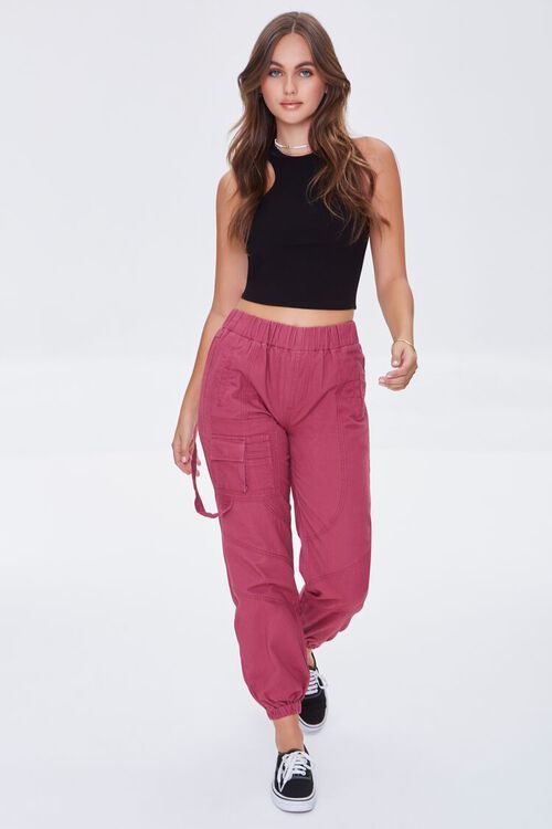 Twill Cargo Joggers | Forever 21 (US)