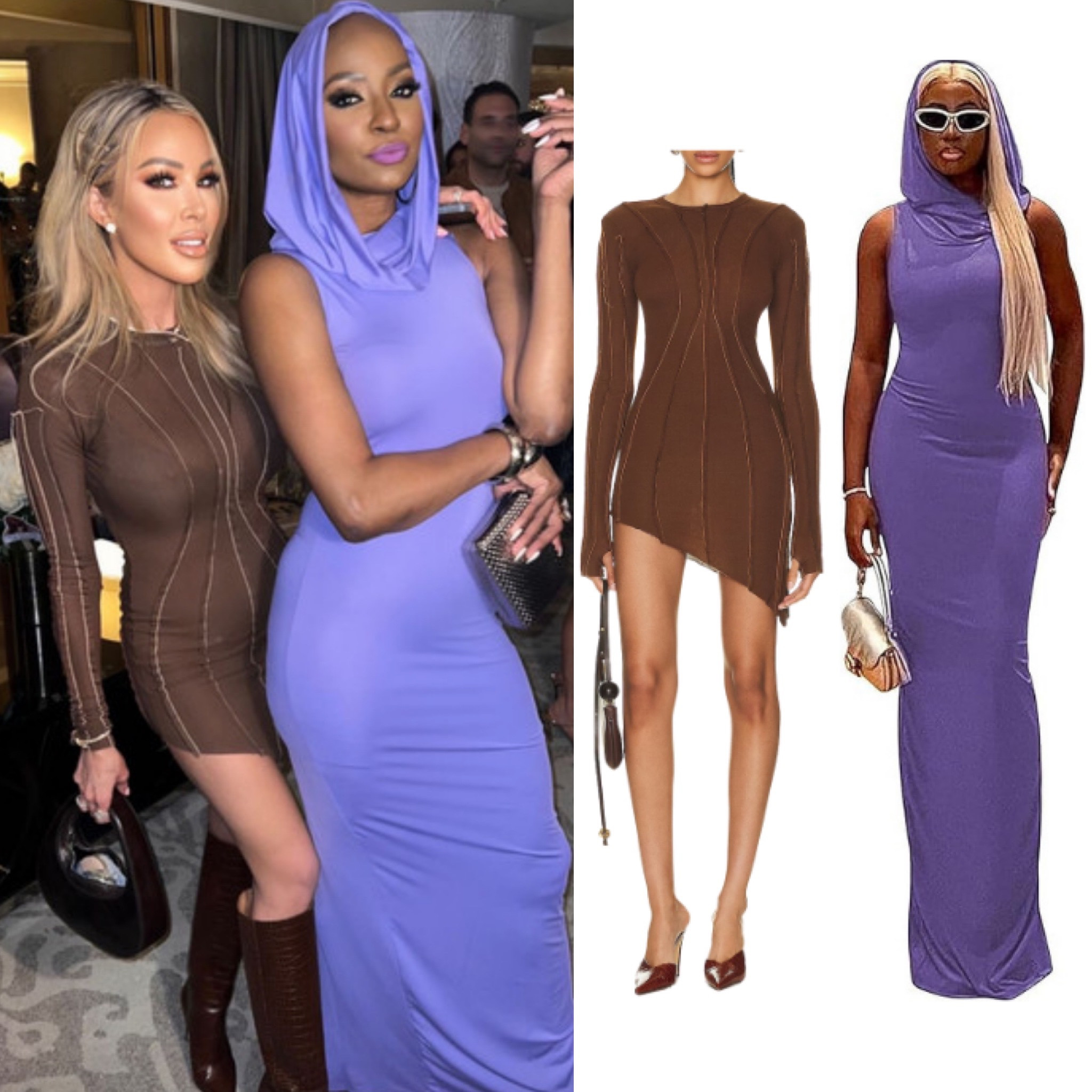 Guerdy Abraira + Lisa Hochstein’s Dresses at #BravoCon2023 📸= @guerdydesign 