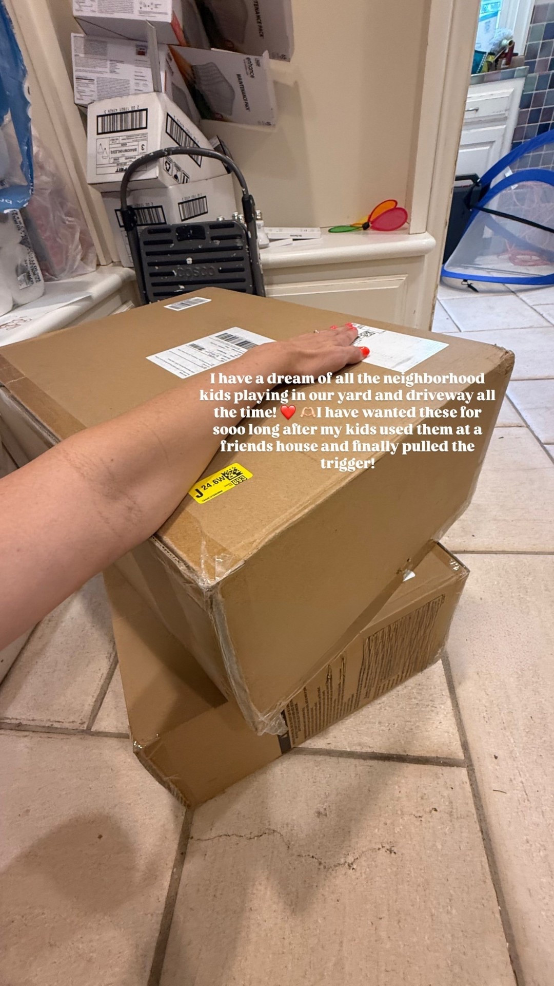 I have a dream of all the neighborhood kids playing in our yard and driveway all the time🤩
I have wanted these for
sooo long after my kids used them at a friends house and finally pulled the trigger!

#LTKActive #LTKHome #LTKKids