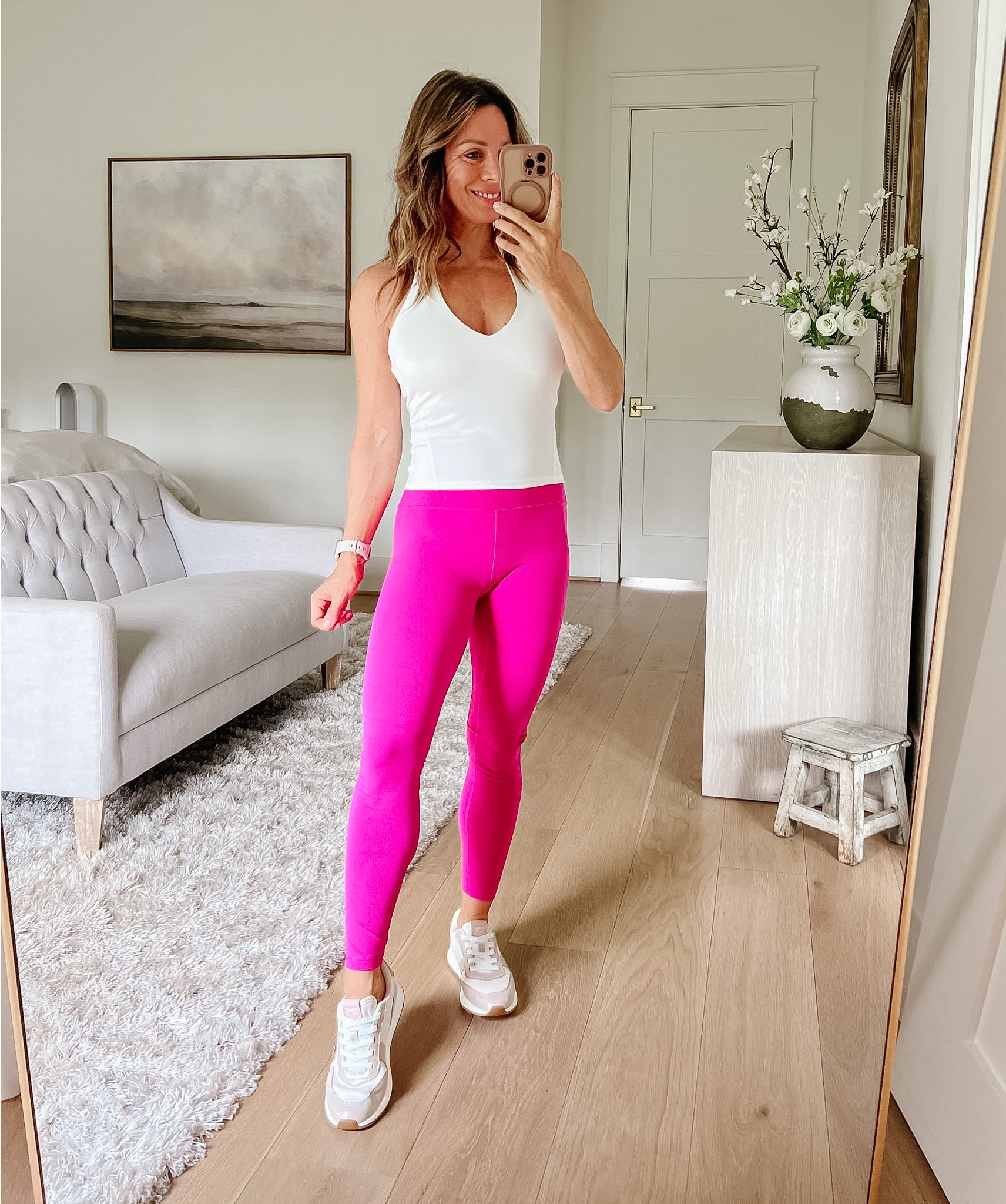 These CRZ Yoga butterluxe leggings are the best!! 

Top Fit: I’m wearing a Small

Leggings Fit: I’m wearing an XS

#LTKgrwm #LTKActive #LTKdayinmylife