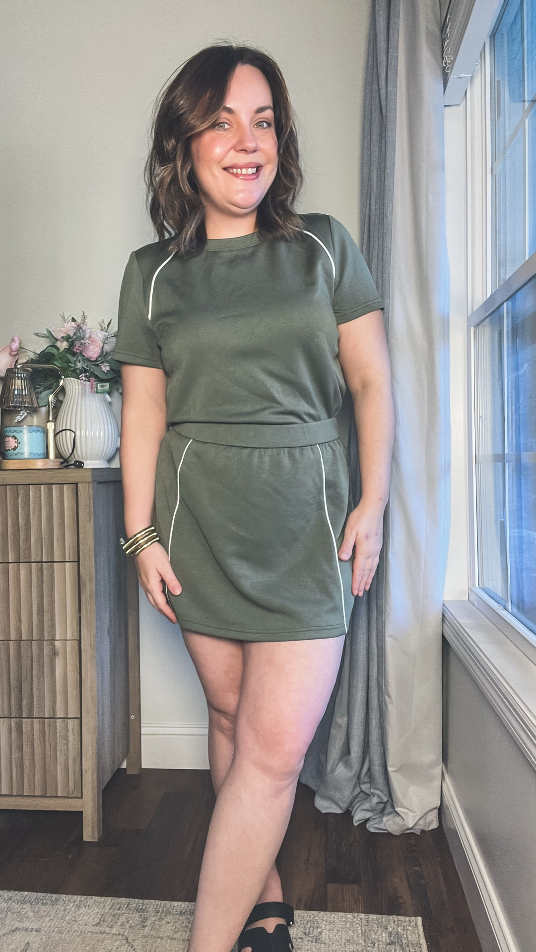 Effortless and put-together ✨ This two-piece skirt set is a whole look with zero effort. Linked on LTK 🤍

#TwoPieceSet #SkirtSet #LTKstyle #LTKFinds #EffortlessFashion #ChicOutfit

#LTKSeasonal #LTKselfcare #LTKSaleAlert