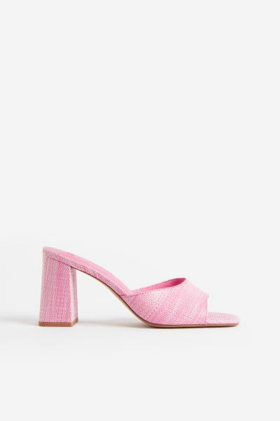 Straw-look Mules | H&M (US + CA)