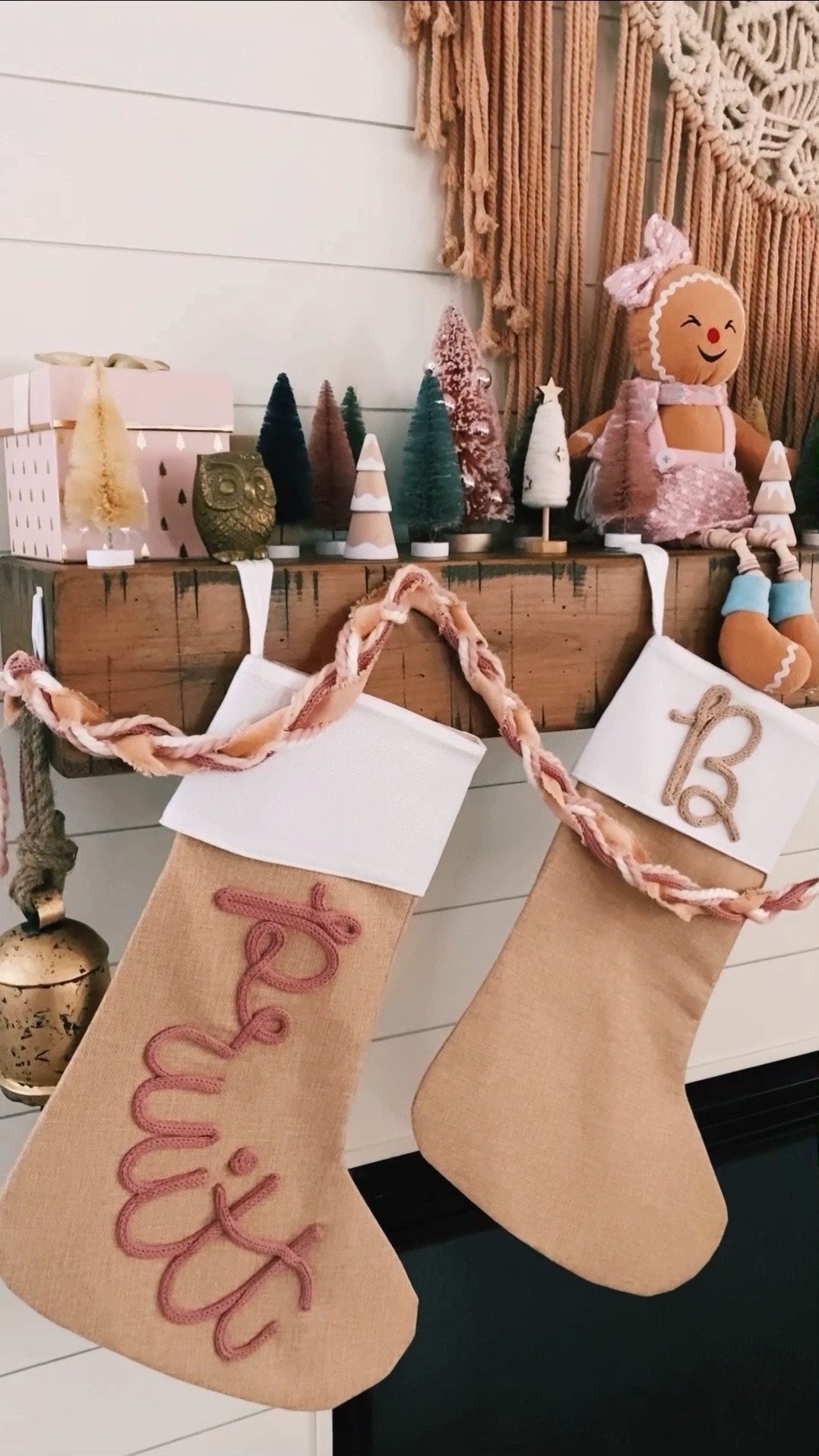 I know it’s early, but handmade items take time and need to be ordered soon. 🎅🏼 These personalized stockings are so fun! Choose from 19 yarn colors and you can have a single letter, full name or word put on them. What will yours say? 

#LTKfindsunder50 #LTKHoliday #LTKSeasonal