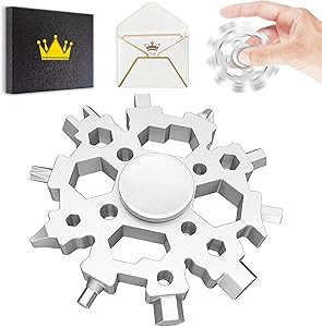 Stocking Stuffers for Men Dad Husband Adults,22 in 1 Snowflake Multitool,Cool Gadgets for Christm... | Amazon (US)