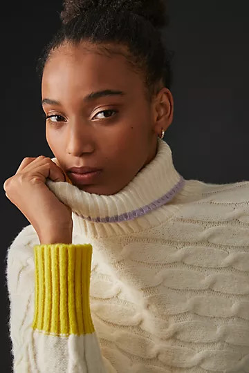 Maeve Turtleneck Sweater | Anthropologie (US)