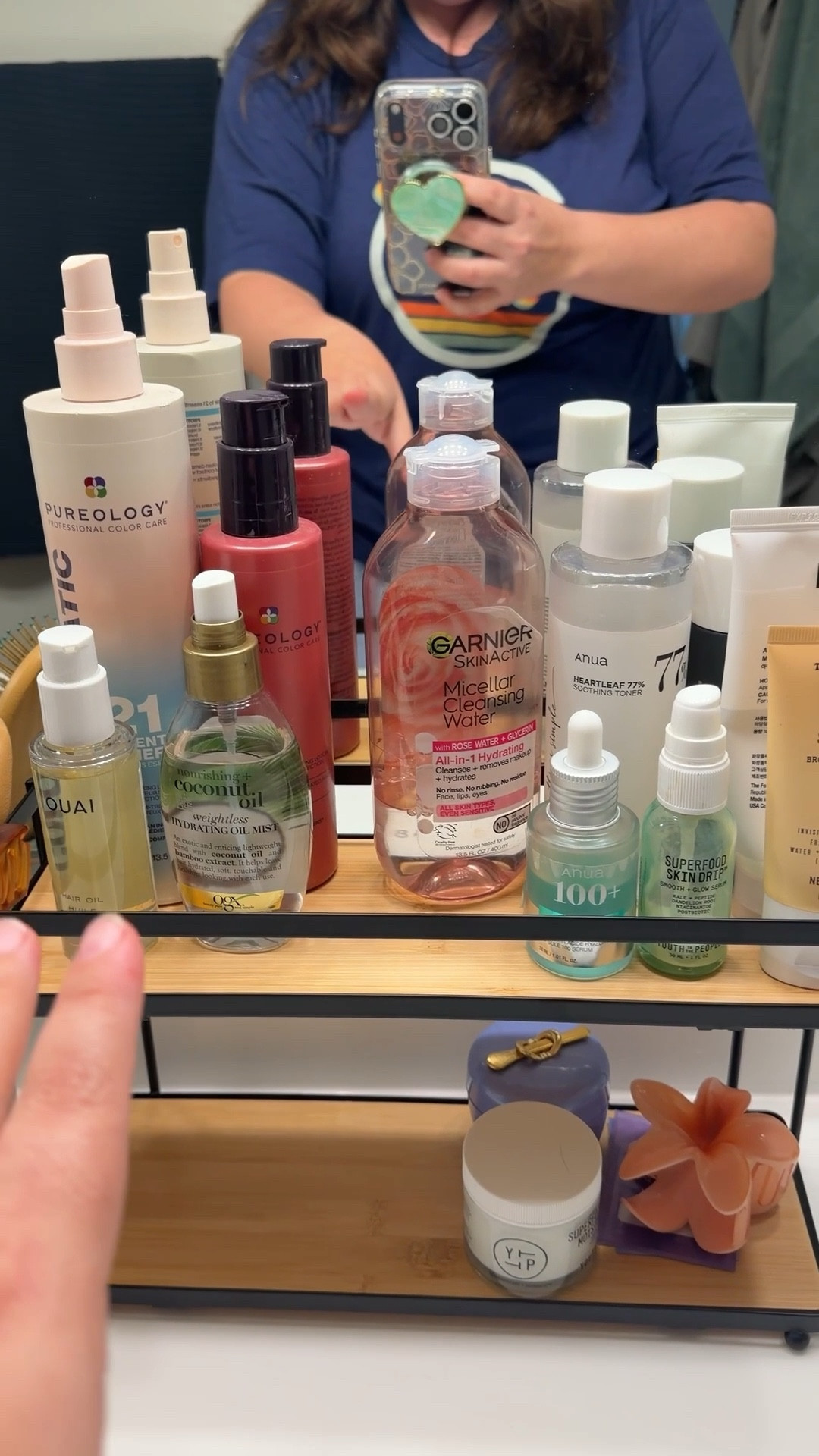 Finally organized my bathroom countertop today. New year new me, right? :)

A two-tiered tray is the perfection solution for me since I need to have my products visible in order to stay consistent with them. 

I found this at TJ Max but linked a couple of  similar options.


#LTKHome #LTKBeauty