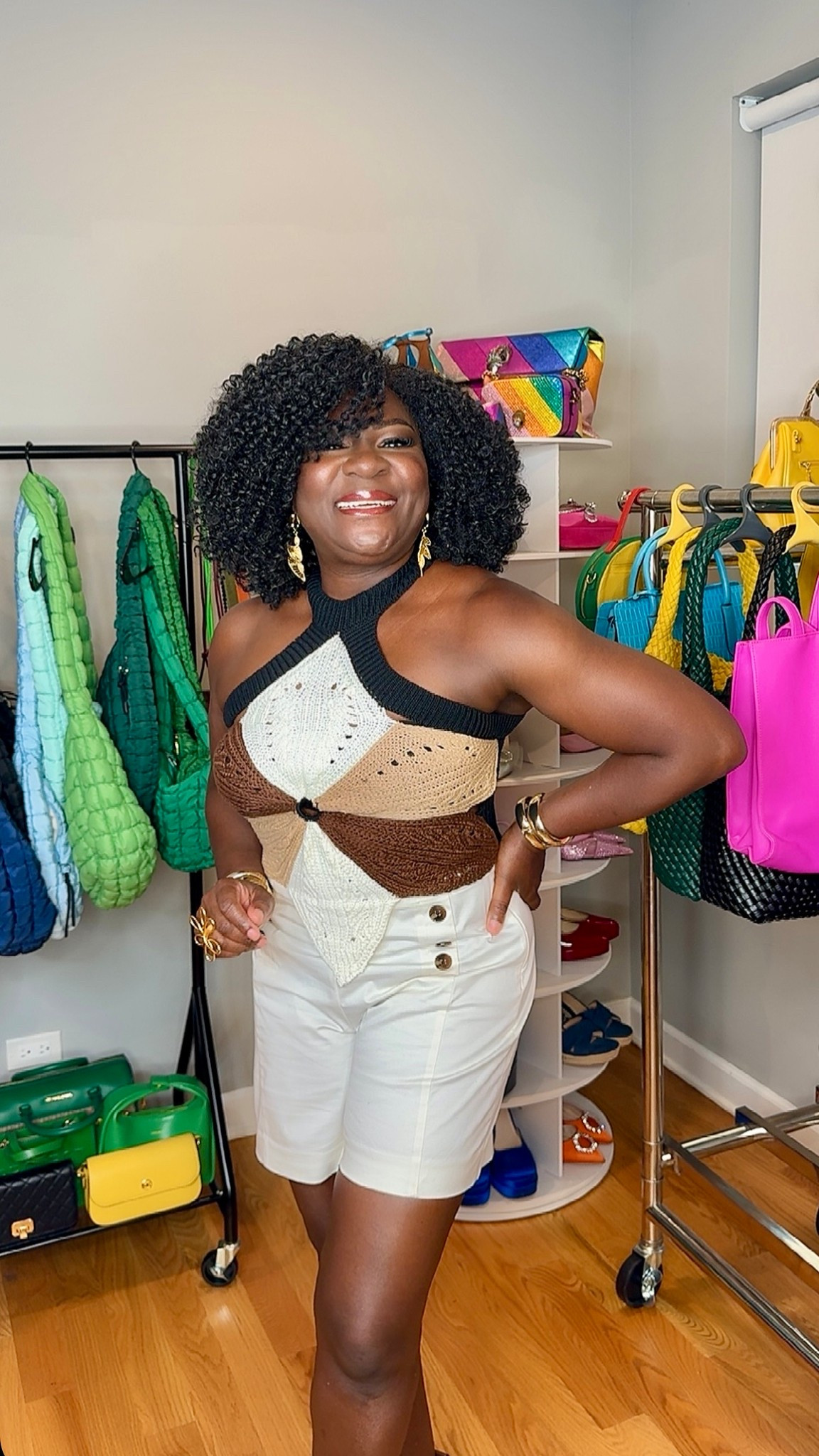 Summer OOTD 
Top is from Amazon and shorts are from Ann Taylor but sold out. I have linked a similar pair. 

#LTKStyleTip #LTKOver40 #LTKFindsUnder50