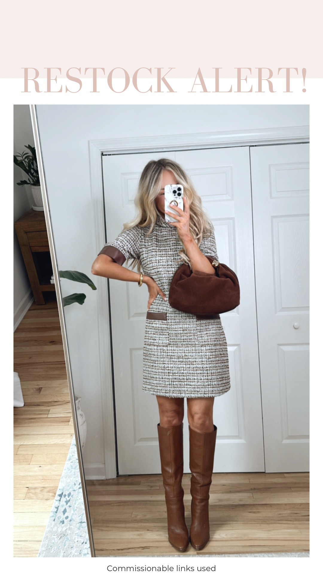 Tweed dress has (FINALLY!!) been restocked! 🥳🎉🎊