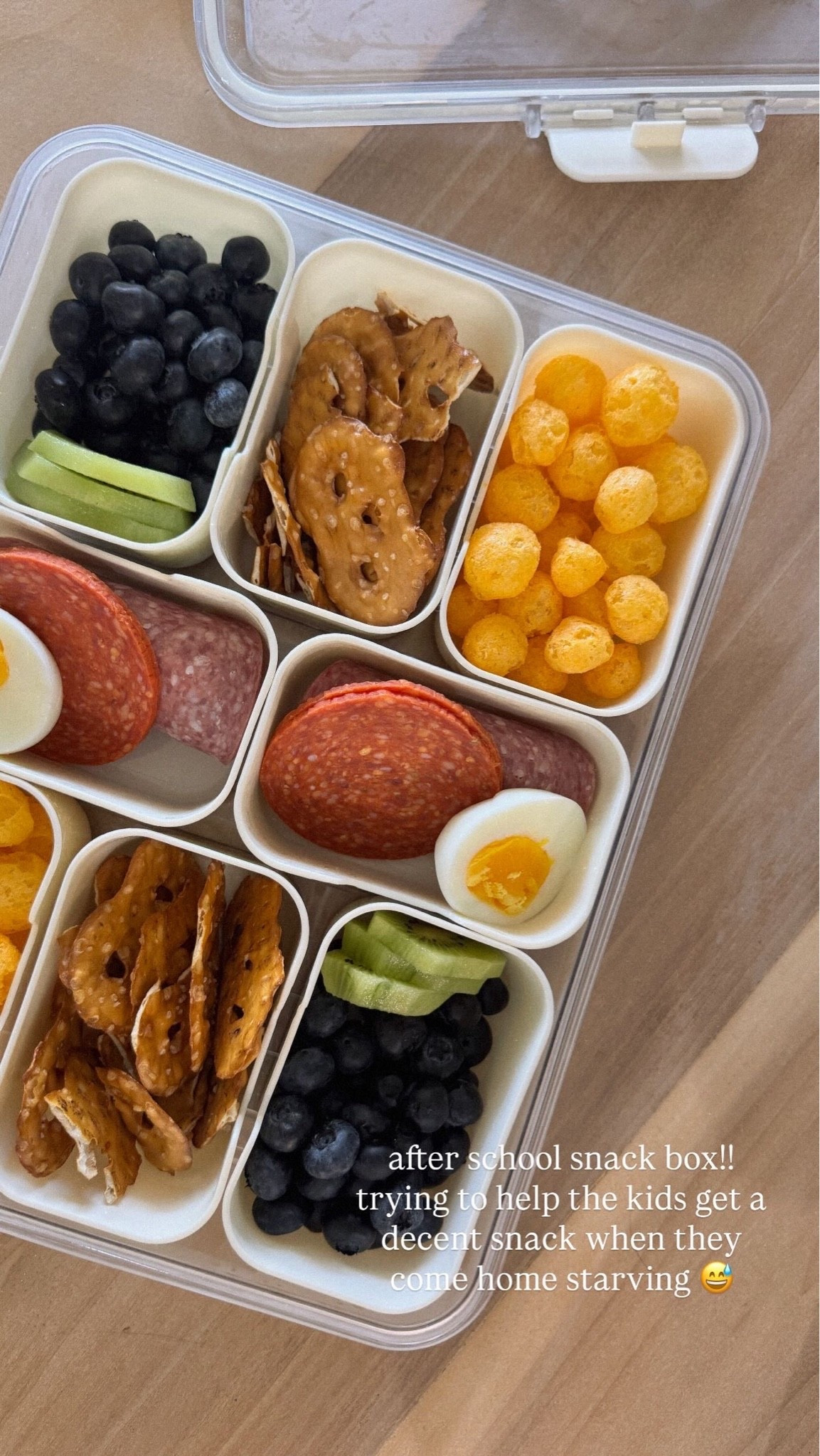 Kids snack box!! Easy for sports days and on the go!

#LTKKids