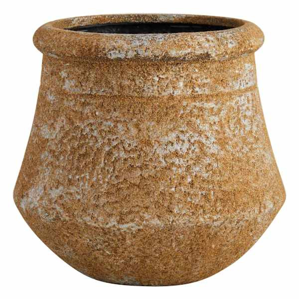 Atlantis Sand Finish Outdoor Planter, Medium | At Home