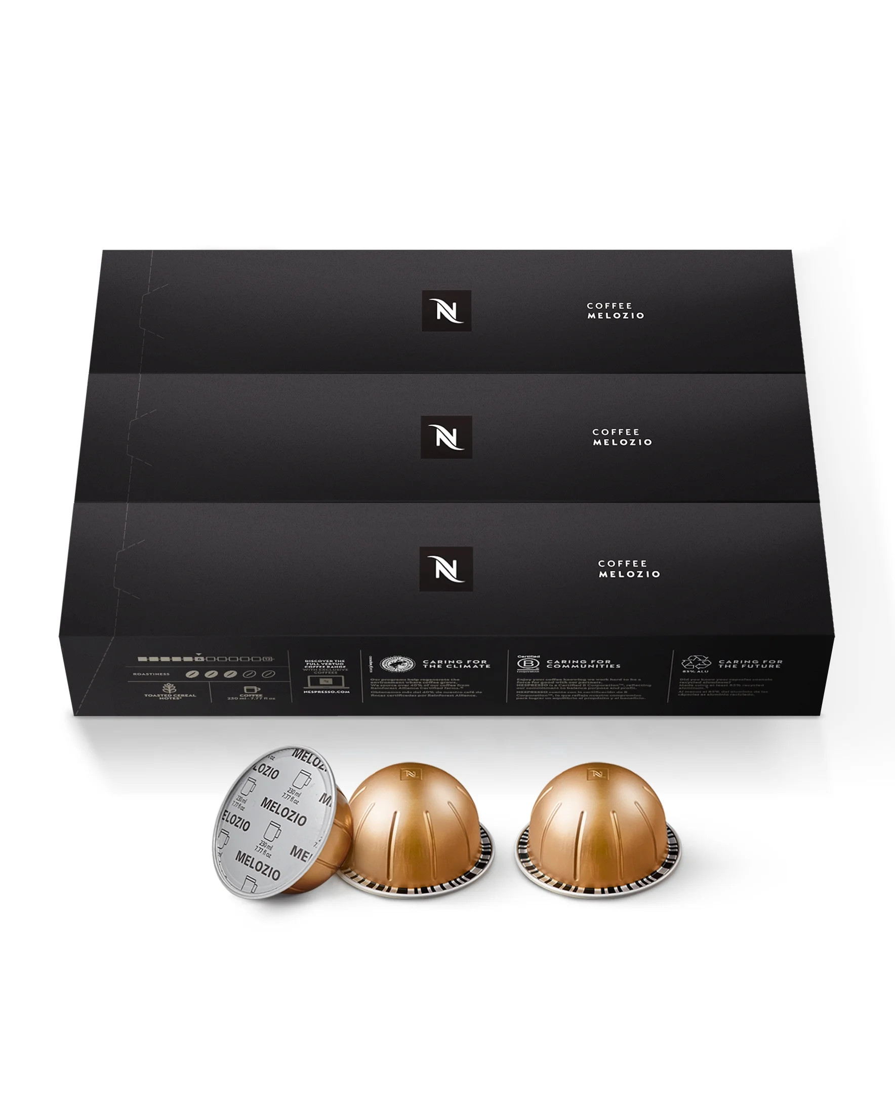 Nespresso Capsules Vertuo, Melozio, Medium Roast Coffee, 30-Count Coffee Pods | Walmart (US)