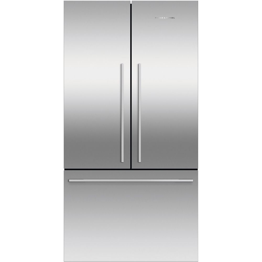 Fisher & Paykel ActiveSmart 20.1 Cu. Ft. French Door Counter-Depth Refrigerator Stainless steel R... | Best Buy U.S.