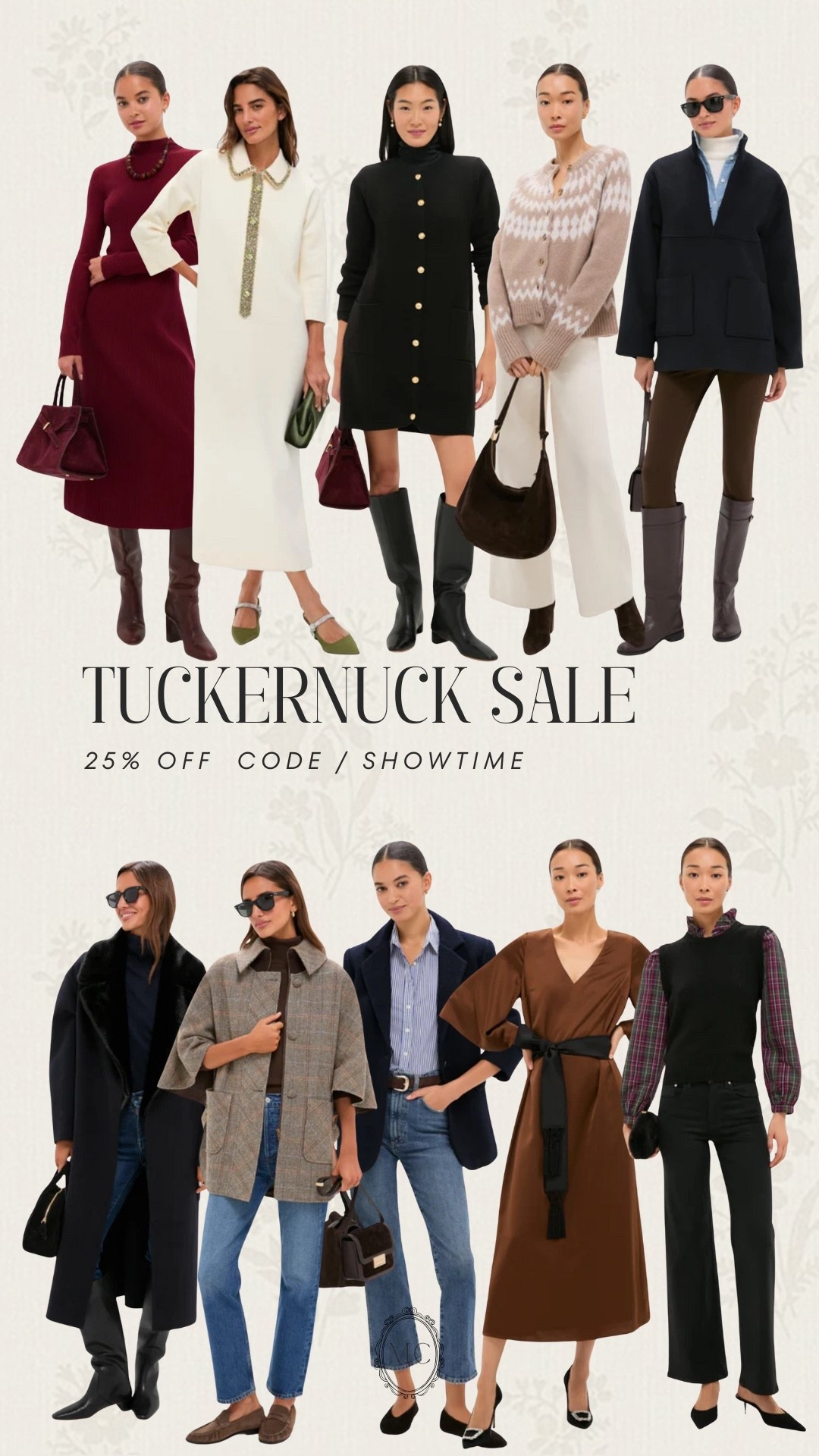 Tuckernuck’s 25% off sale is here! Cozy classics, statement sweaters, and the chicest winter staples, all on major sale. Linking my top picks on LTK! 🤍✨ #Tuckernuck #TuckernuckSale #TuckernuckStyle #WinterStyle #HolidayStyle #PreppyStyle #ClassicStyle #ChicOutfits #WardrobeEssentials #SaleAlert #LTKSale #LTKFinds #LTKStyle 

#LTKCyberWeek #LTKSaleAlert #LTKFindsUnder50