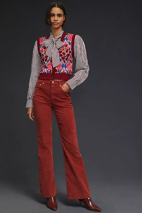Edwin Ryder High-Rise Bootcut Jeans | Anthropologie (US)