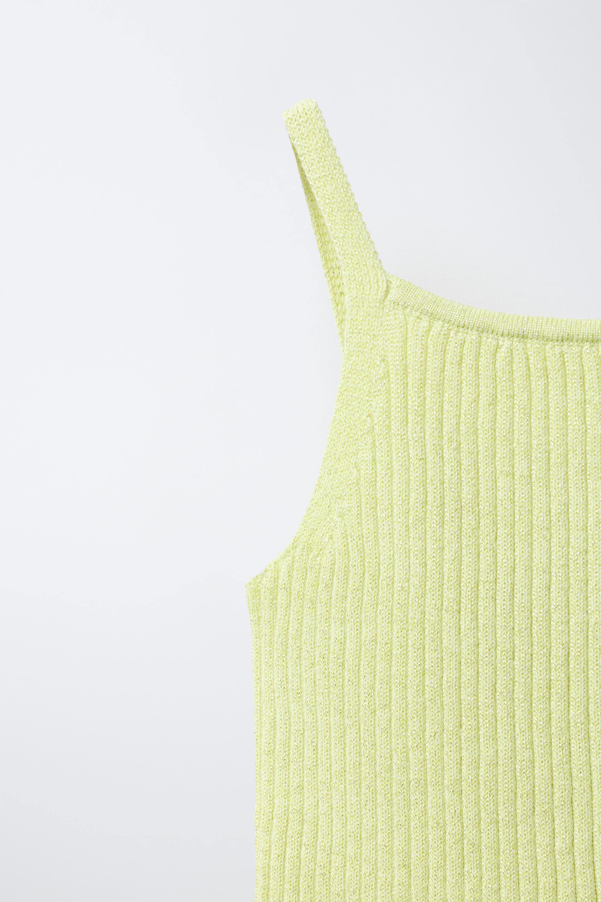 ASYMMETRIC SHIMMER TOP | Zara UK