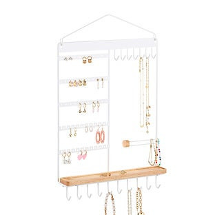 The Container Store&reg; Hanging Jewelry Organizer White | The Container Store