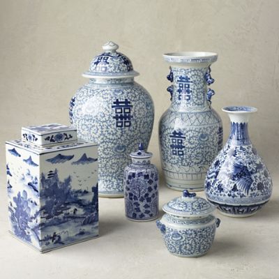 Blue Ming Large Ceramic Collection | Frontgate | Frontgate