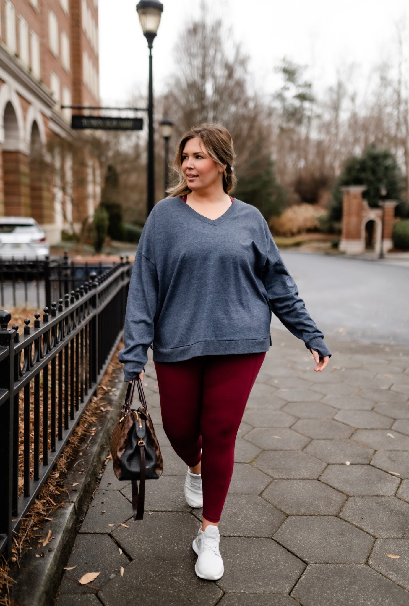 In 2023 we are LOVING affordable plus size athleisure that is as cute as it is comfy! This set is from Freely - the sports bra is a 2X and runs true to size (I am a 42DD for reference), the workout pants with pockets run generous, so I got them in a 1X, and the sweatshirt is true to size - I'm wearing a 2X! These budget-friendly options are great for yoga, low-impact workouts, running errands, or just lounging! 

#LTKFind #LTKcurves #LTKfit