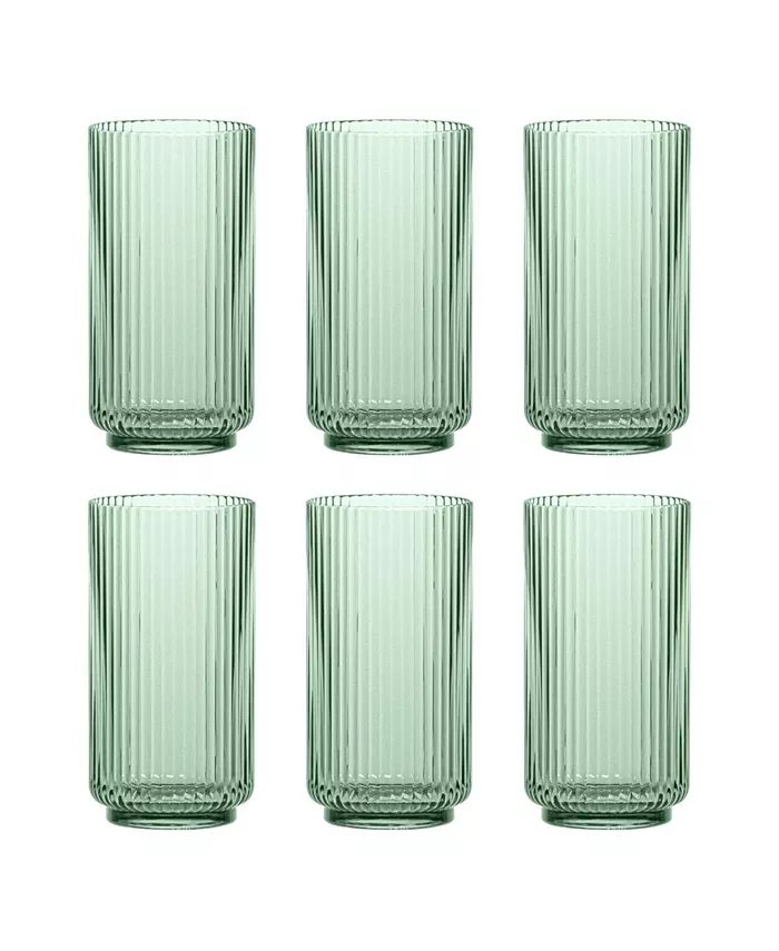 Mesa Jumbo 6-Piece Premium Acrylic Glass Set, 22 oz | Macys (US)