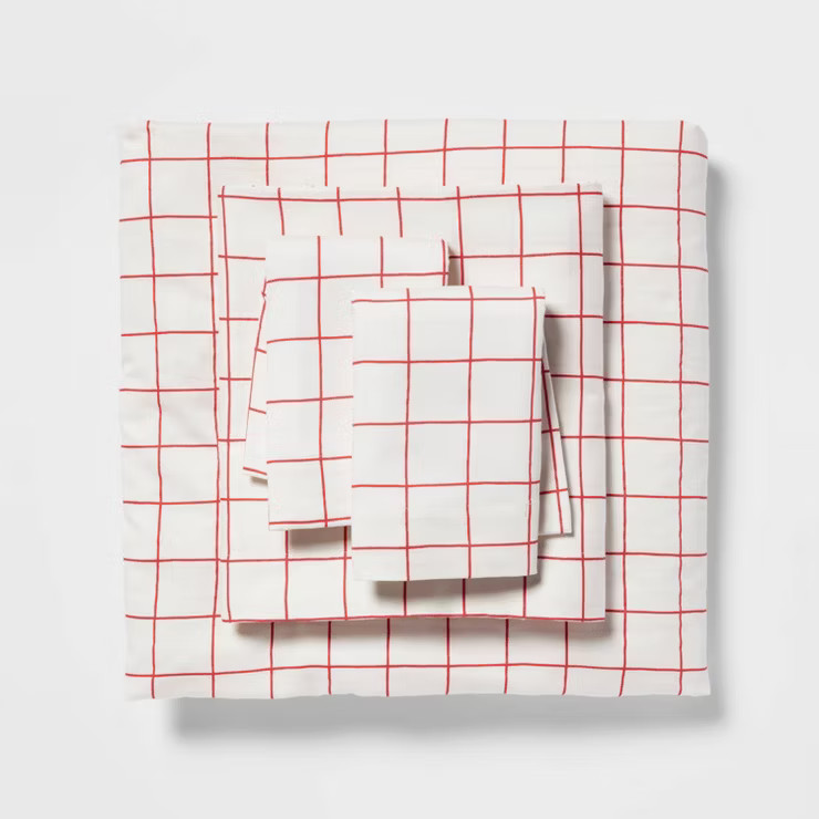 Holiday Pattern Cotton Sheet Set - Wondershop™ | Target