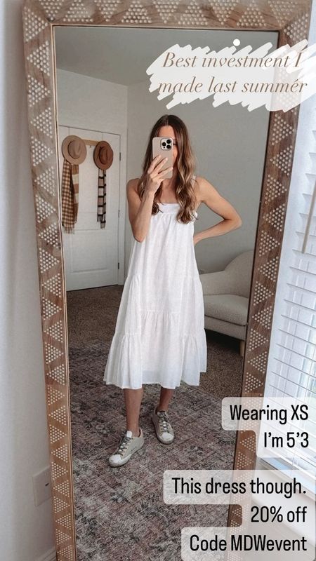 Jenni Kayne dress on sale for 20% off with code MDWevent 

#LTKsalealert #LTKSeasonal #LTKstyletip