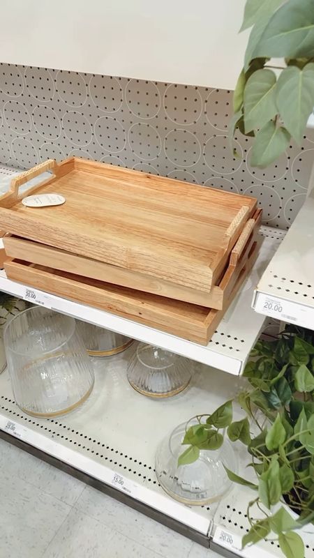 Cute new wood tray from the Threshold/Studio McGee collection at Target. 

#homedecor 

#LTKhome