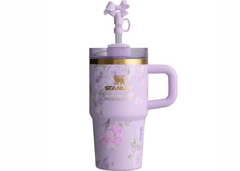 Stanley x LoveShackFancy Flowstate Quencher 20oz Tumbler HappyThoughts | StockX