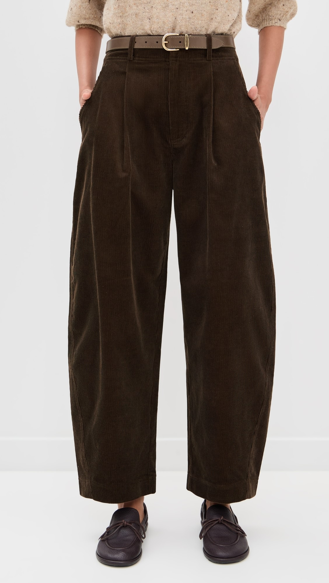 Bari Crop Corduroy Trousers | Shopbop