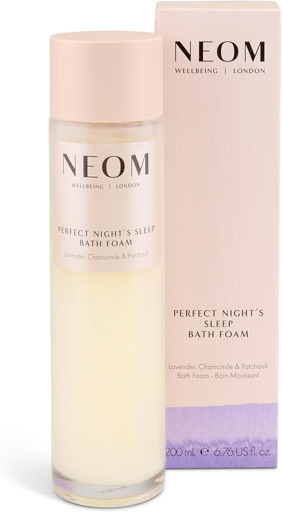 NEOM Perfect Night's Sleep Bath Foam, 200ml I Lavender, Sweet Basil & Jasmine I 100% Natural Frag... | Amazon (US)