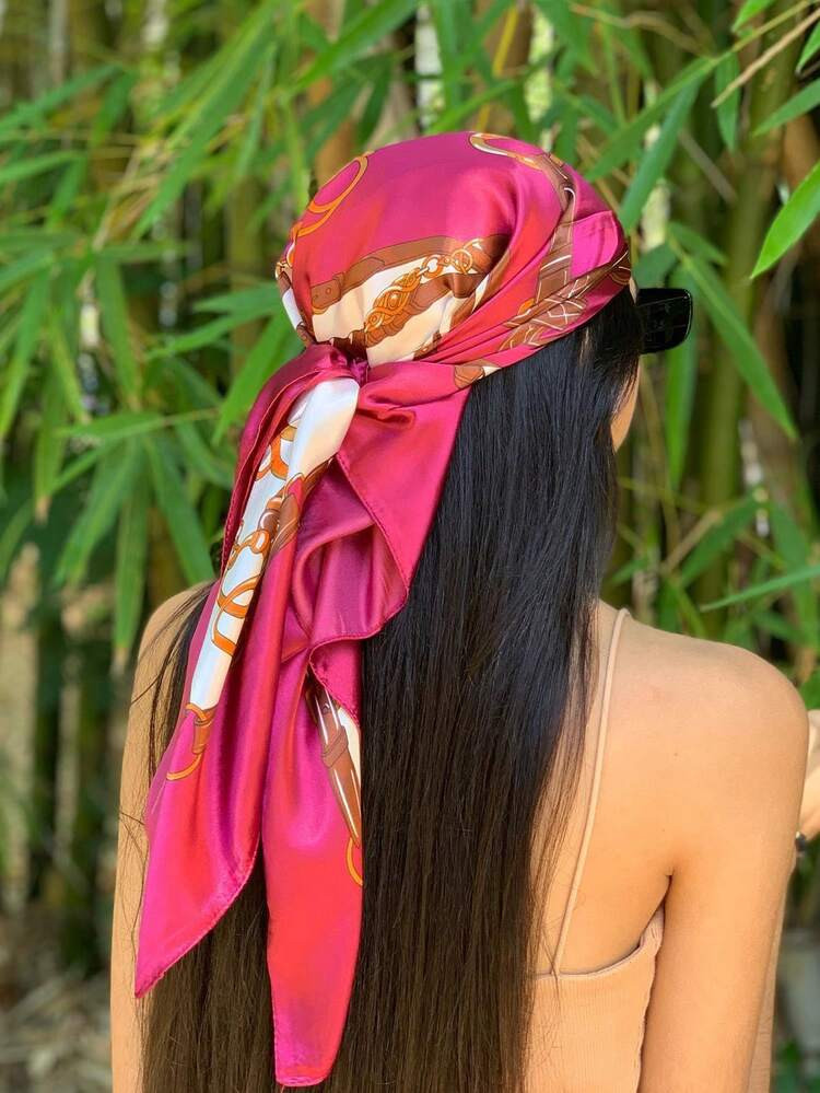 Fuchsia Sjaal | SHEIN