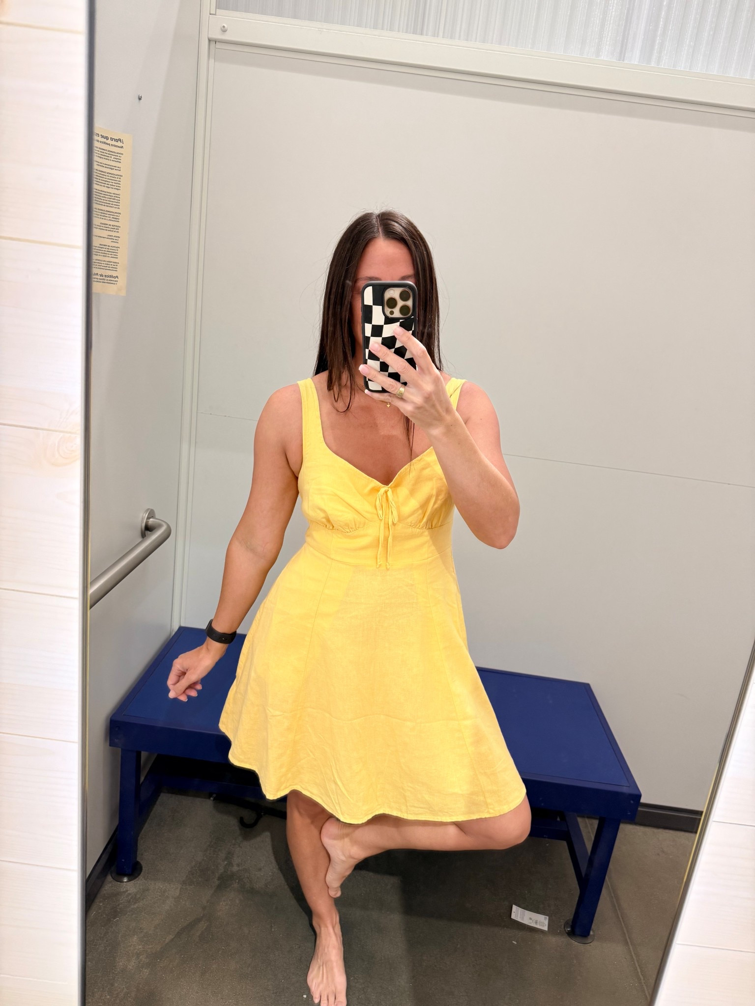 STOP 🛑 this is the spring dress everyone’s about to sell out 💛

Butter yellow is THE color this season and this one from Old Navy is giving effortless, put-together in seconds ✨

Lightweight, flowy, and so flattering (no cling, no fuss 🙌🏼)
The kind of dress you throw on and instantly feel confident in.

Perfect for:
Easter • family photos • church • spring events • wedding guest🤍

Comes in multiple colors, but this yellow… SO good.

Wearing size small
5’5” | 130 lbs
Small chest | broader shoulders | carry weight in midsection
→ relaxed, forgiving fit that drapes beautifully

If you’ve been needing an easy, go-to spring dress… this is it 👏🏼

Everything is linked, tap to shop before your size is gone 🛒✨

#LTKSaleAlert #LTKOver40 #LTKootd