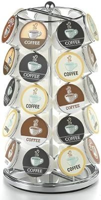 Nifty K-Cup Carousel in Chrome Holds 35 K-Cups. | Amazon (US)
