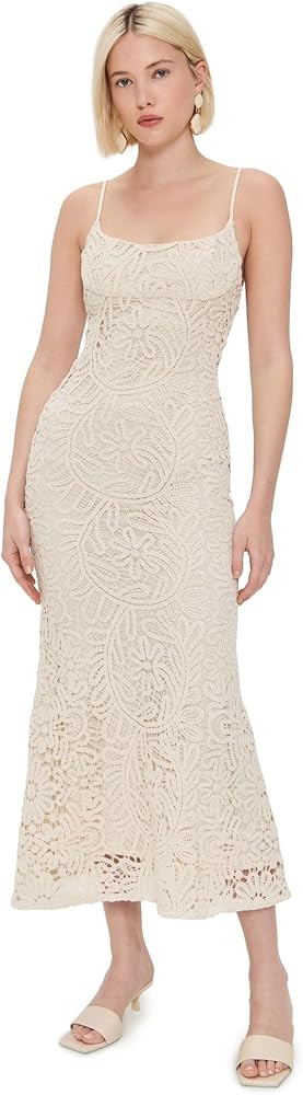 Bardot Women's Adoni Crochet Midi Dress | Amazon (US)