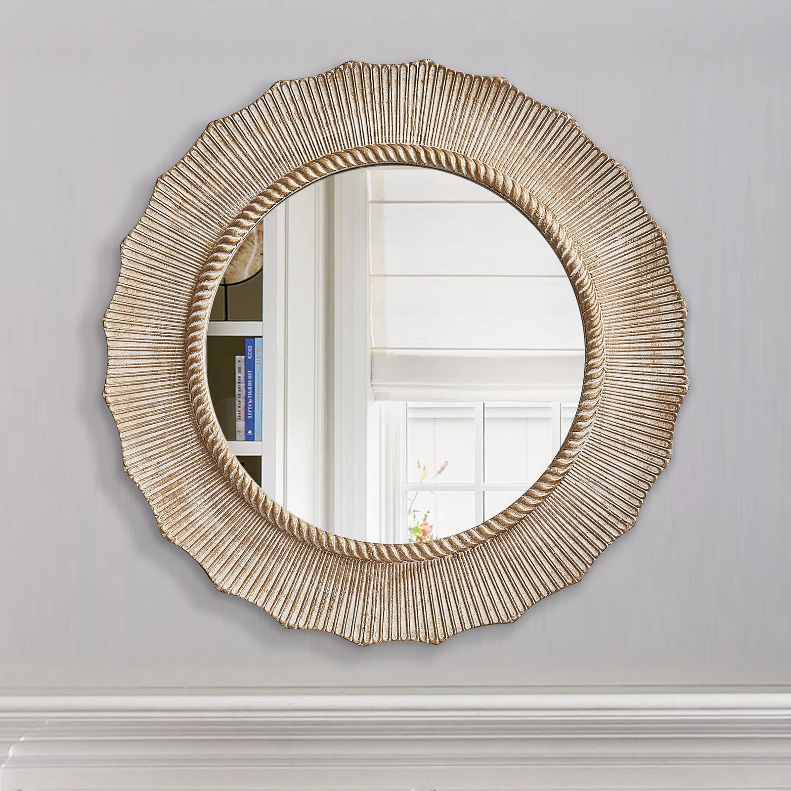 Dayse Wood Wall Mirror | Wayfair North America