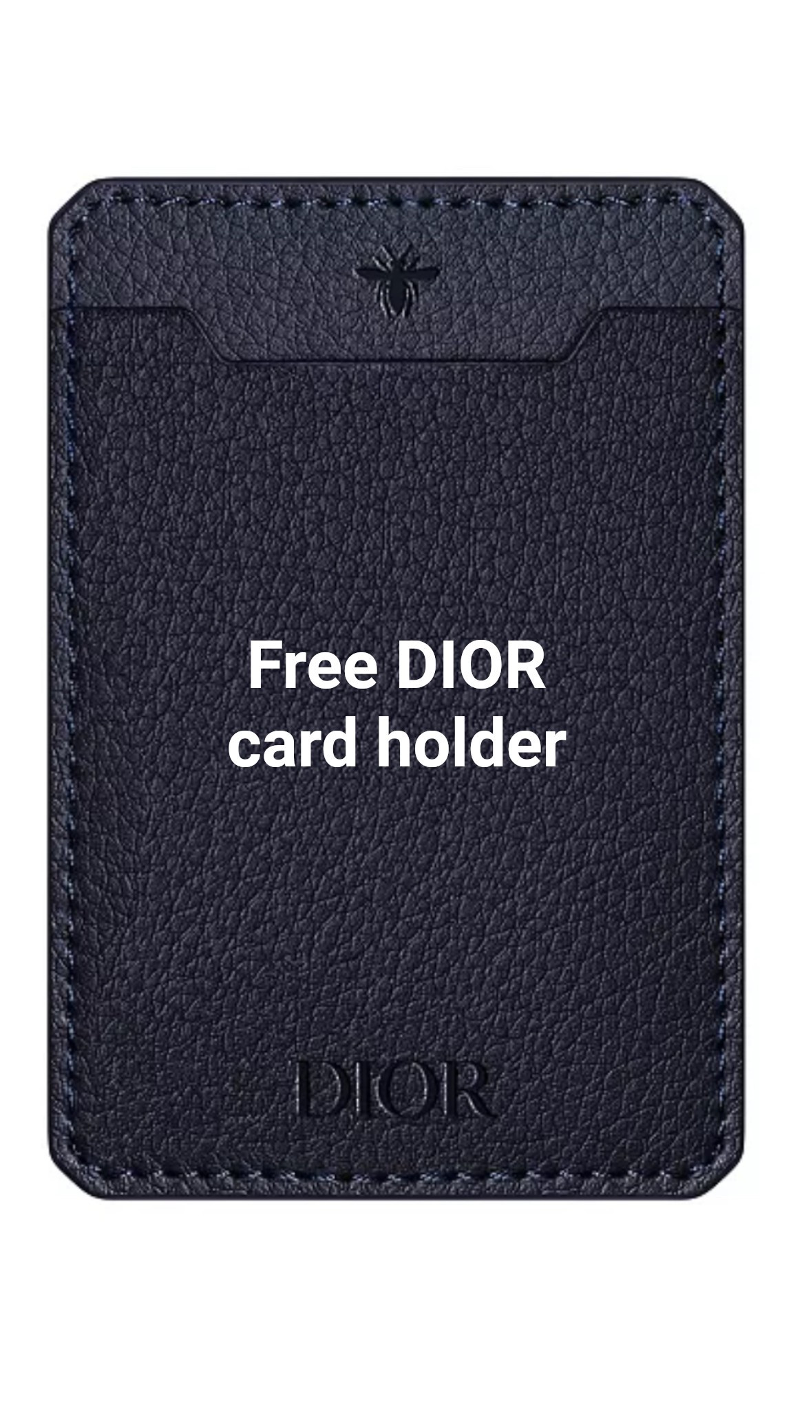 DIOR cardholder FREE ($400+ usually)

Complimentary with any Dior Men's Cologne 5.0 oz, 6.8 oz or 10.oz spray purchase-->> I'm linking all the eligible colognes here!

Selling out fast! 

#LTKSaleAlert