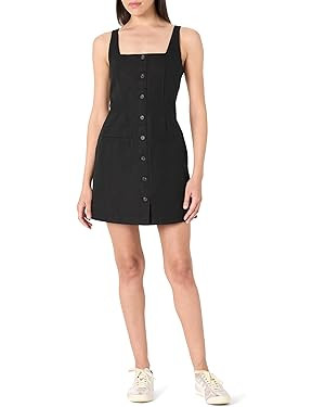The Drop Women's Plus Size Amira Button Down Linen Mini Dress | Amazon (US)