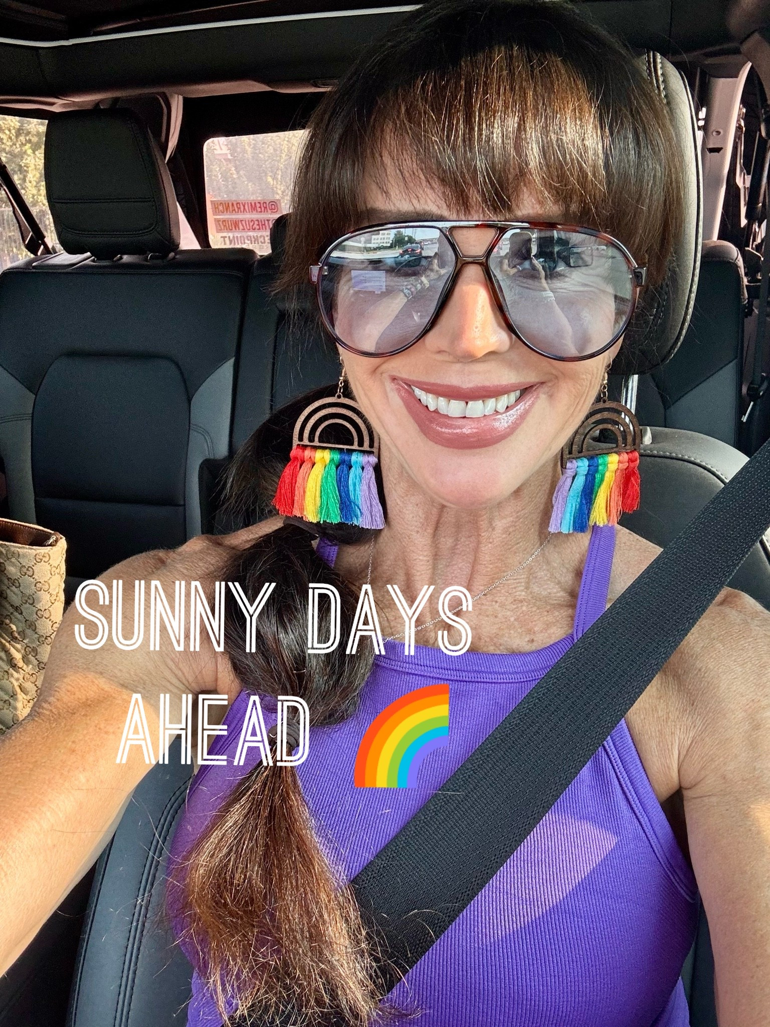 Best combo!  😎🌈💜

#LTKootd #LTKActive #LTKOver40