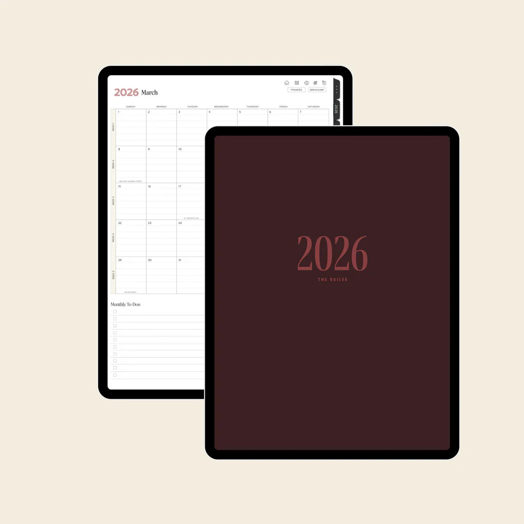 2026 Weekly Digital Planner | The Dailee