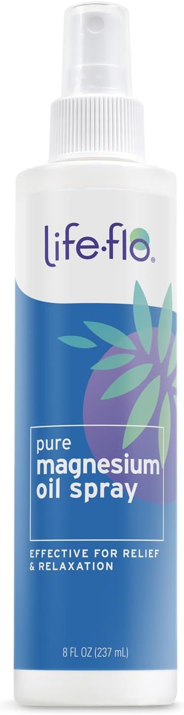 Life-flo Pure Magnesium Oil Spray w/Concentrated Magnesium Chloride from The Zechstein Seabed, Ca... | Amazon (US)