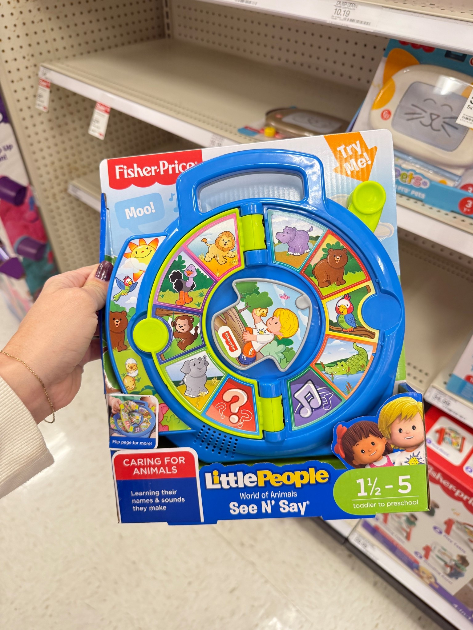 Fisher-Price Little People World of Animals See 'n Say 

#LTKHoliday #LTKKids #LTKGiftGuide