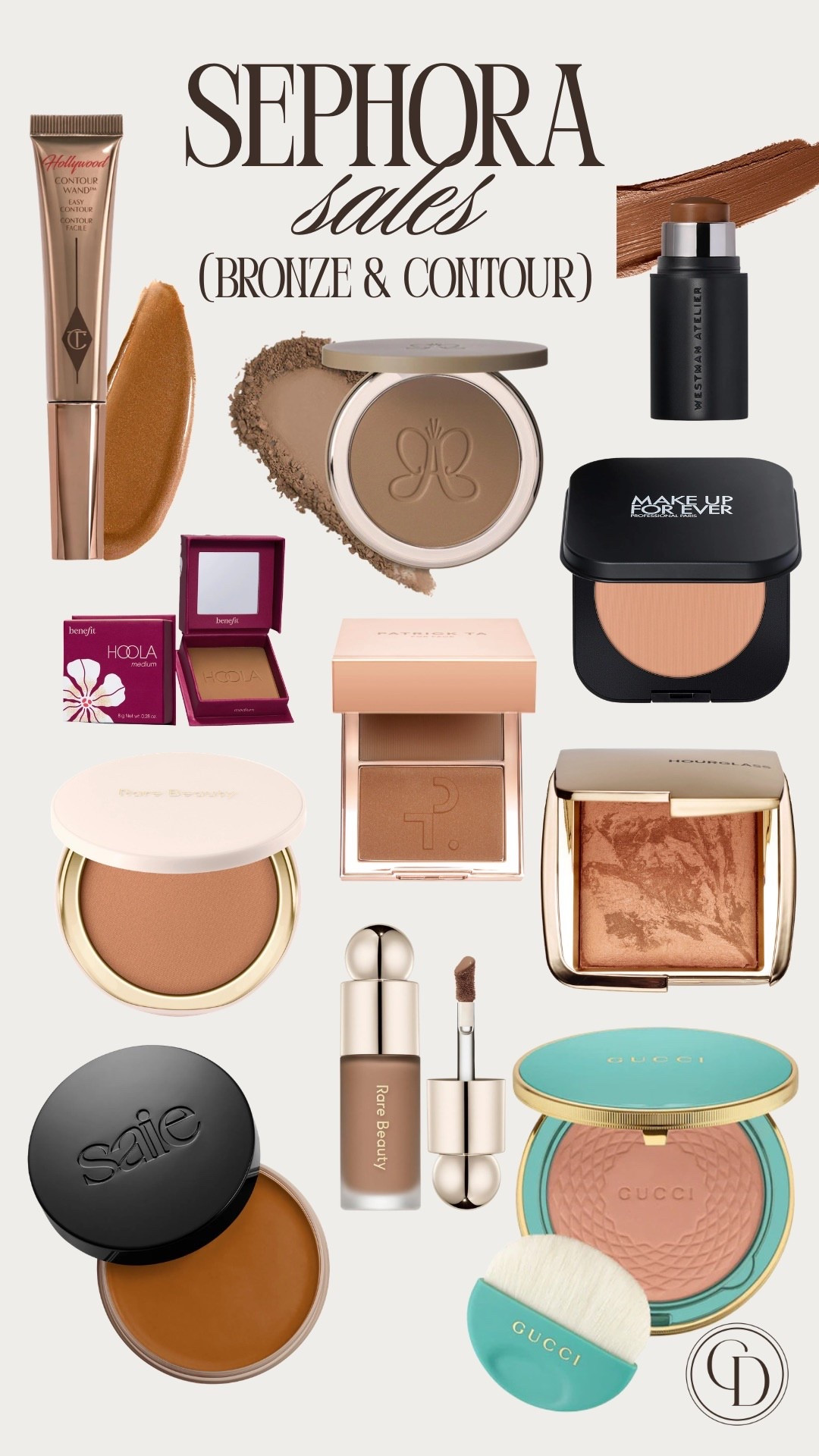 Bronzers and contours! Everything $ off!! Sephora sale!!! 