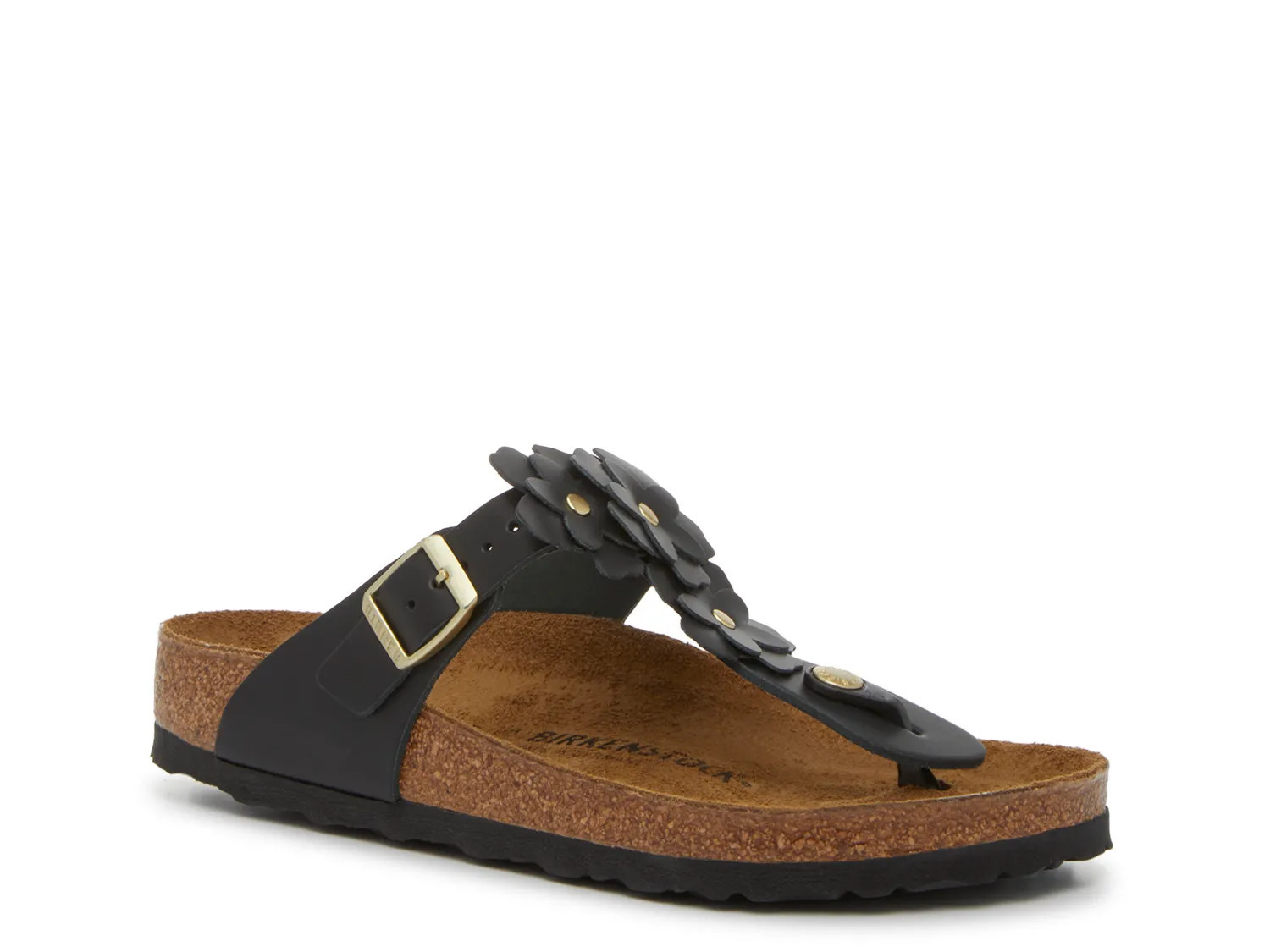 Birkenstock Gizeh Sandal | Women's | Black | Size EU 39 / US Womens 8-8.5 / Mens 6-6.5 | Sandals | Footbed | DSW