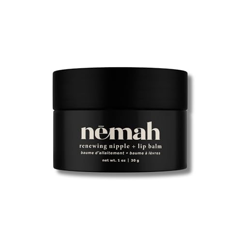 Nemah - Organic Nipple Balm, Nipple Cream Safe for Breastfeeding - 2-in-1 Nipple Butter & Lip Balm, Nursing Nipple Balm - Non-Greasy, Vegan, & Cruelty-Free - 1 oz. | Amazon (US)
