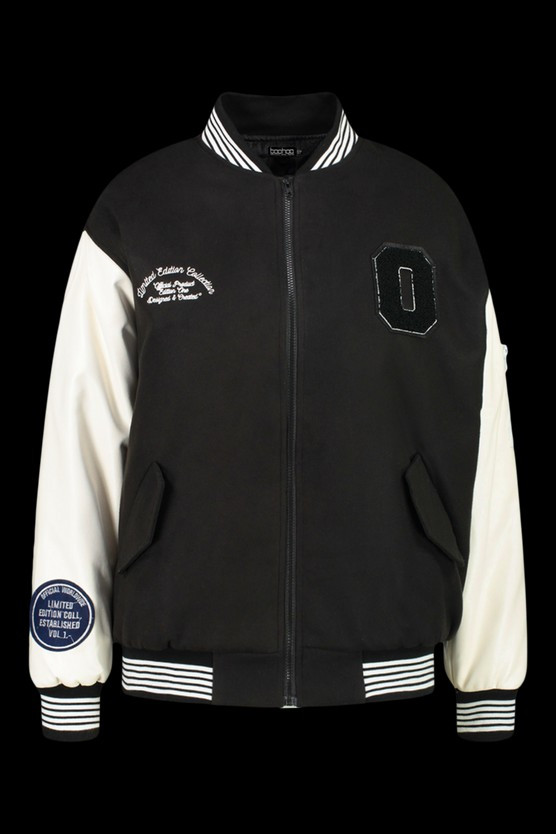 Plus Limited Edition College-Jacke | Boohoo.com (DE)