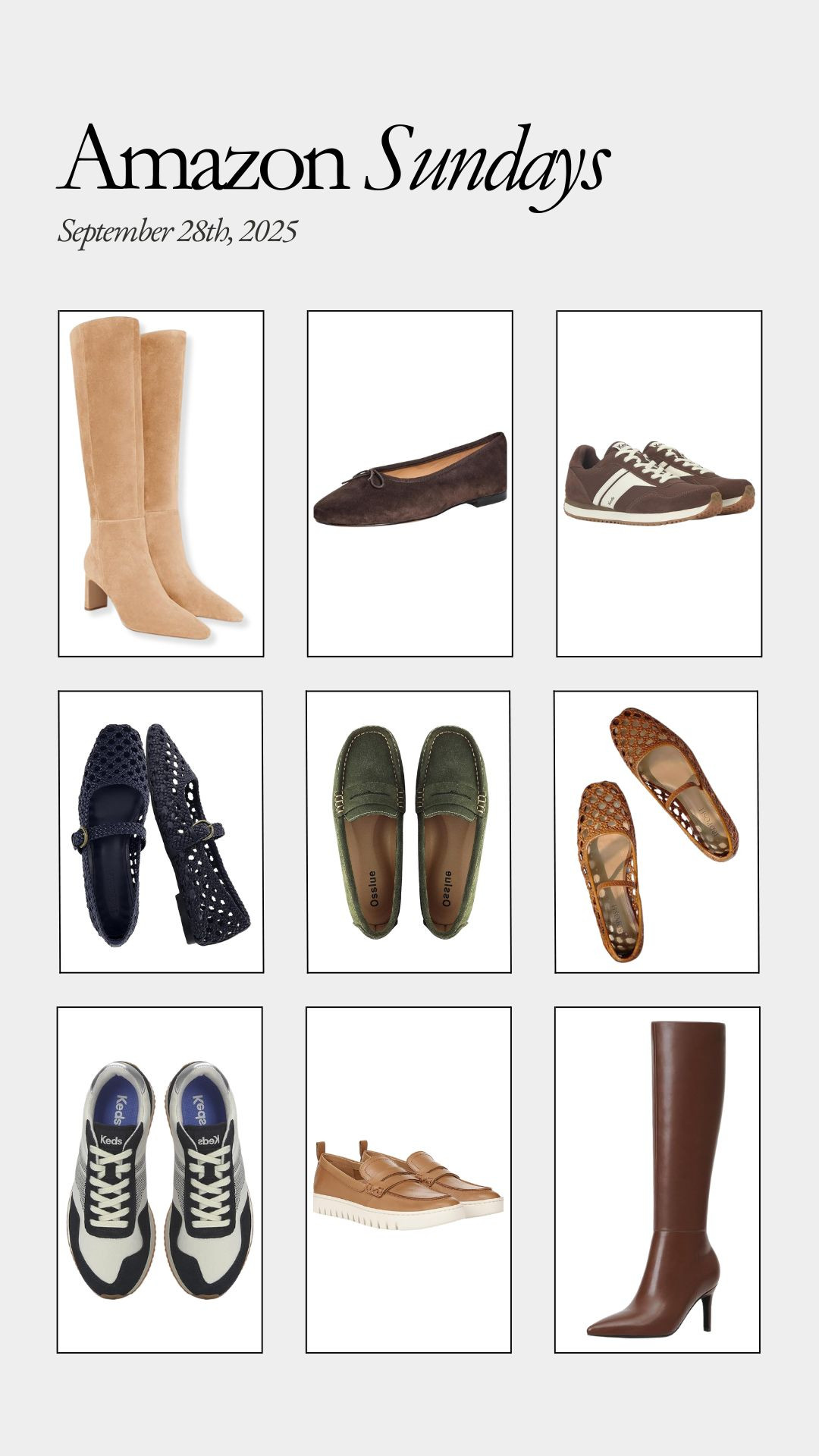 Fall shoe round-up 

 #LTKSeasonal #LTKStyleTip #LTKShoeCrush