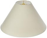 Royal Designs Coolie Empire Hardback Lamp Shade, Linen Eggshell, 6" x 18" x 11.5 | Amazon (US)