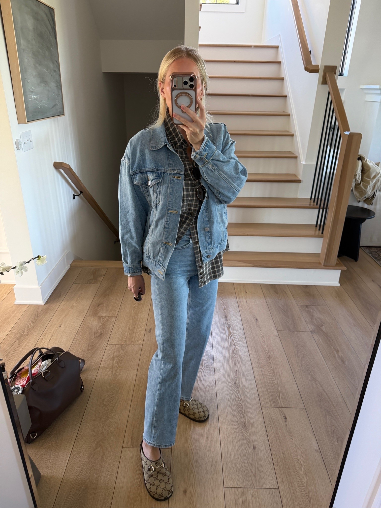 SIZE: med in jacket & flannel, 28 in jeans, shoes run tts! #kathleenpost

Fall outfit inspo, fall fashion, fall transition look

#LTKootd #LTKmomlife #LTKSeasonal